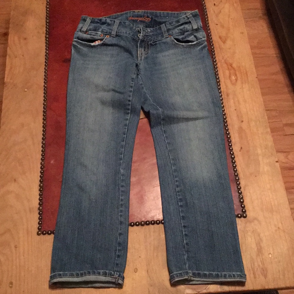 American Eagle crop jeans